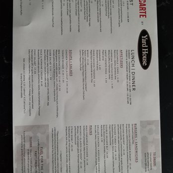 Yard House - Menu - New American Near Me - Boston, Massachusetts