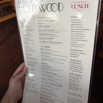 Third and Hollywood - the menu (: - New American Near Me - Columbus, Ohio Third and Hollywood - the menu (: - New American Near Me - Columbus, Ohio