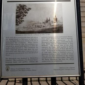 Battle Monument - Landmarks & Historical Buildings Near Me - Baltimore, Maryland