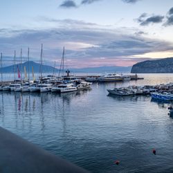 Sorrento - Mt Vesuvius in the background