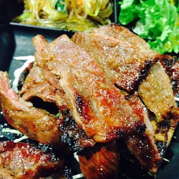 Pine Tree Korean BBQ Restaurant - Kalbi from the lunch special - Korean Near Me - Northridge, California Pine Tree Korean BBQ Restaurant - Kalbi from the lunch special - Korean Near Me - Northridge, California