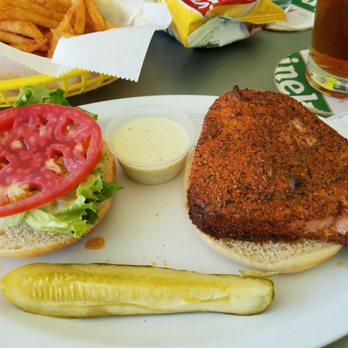 The Brass Monkey - Blackened tuna sandwich - New American Near Me - St. Pete Beach, Florida The Brass Monkey - Blackened tuna sandwich - New American Near Me - St. Pete Beach, Florida