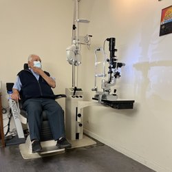 Craig W. Hoeft, OD - My Dad getting eye exam :)