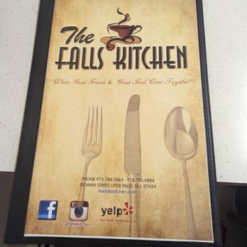 The Falls Kitchen - Nice menu to choose from - American Near Me - Little Falls, New Jersey