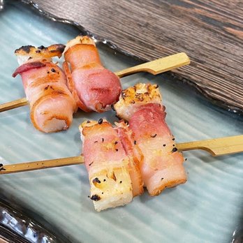 Hangetsu Sushi - Bacon Mochi - Japanese Near Me - Half Moon Bay, California Hangetsu Sushi - Bacon Mochi - Japanese Near Me - Half Moon Bay, California