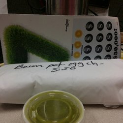 B-51 Chevron - The way I like to start my morning. Great Boyds coffee, breakfast burrito and a scratcher