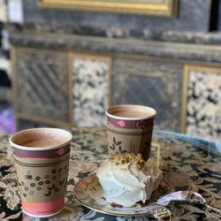 The Pie Safe - Pumpkin Spice Hot Chocolate, Maple Brown Sugar Hot Chocolate and Carrot Cake!!