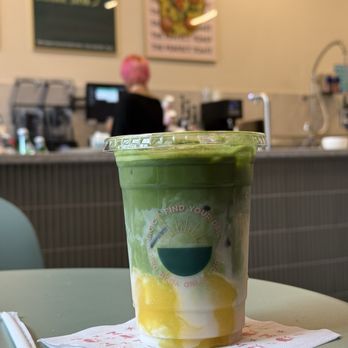 Matcha Magic - Mango Sticky Rice Matcha - Coffee & Tea Near Me - Seattle, Washington Matcha Magic - Mango Sticky Rice Matcha - Coffee & Tea Near Me - Seattle, Washington