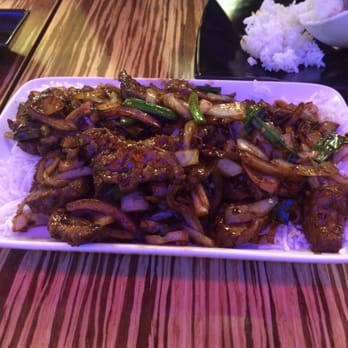 Sushi Junki - Mongolian beef for husband! He gave it a thumbs up! - Sushi Bars Near Me - Berwyn, Illinois Sushi Junki - Mongolian beef for husband! He gave it a thumbs up! - Sushi Bars Near Me - Berwyn, Illinois