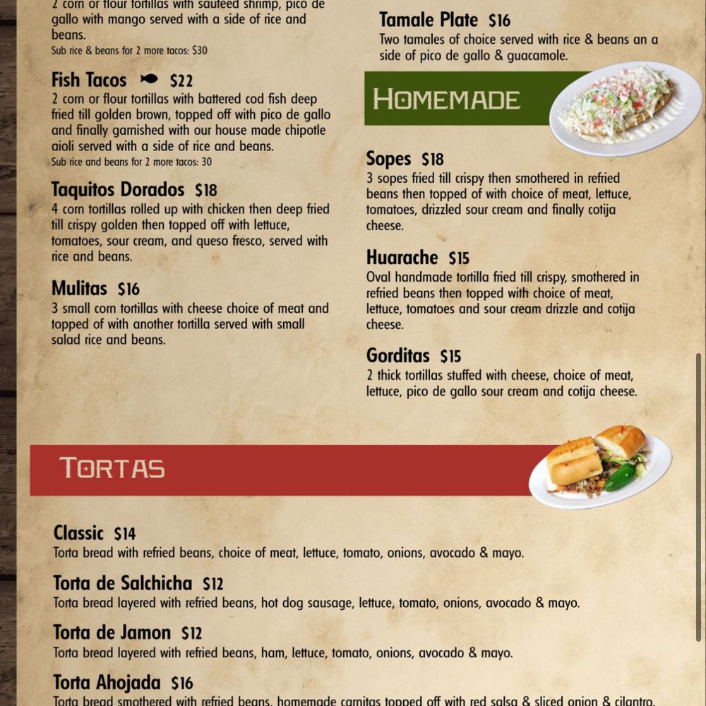 El Legendario Mexican Restaurant - Food menu - Mexican Near Me - Seattle, Washington El Legendario Mexican Restaurant - Food menu - Mexican Near Me - Seattle, Washington