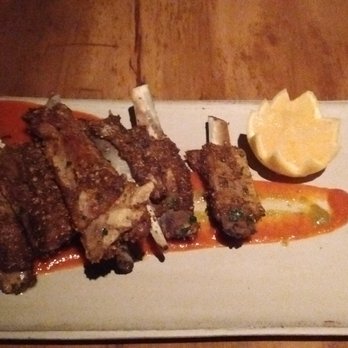 Joseph's Culinary Pub - Lamb ribs crusted with coriander - New American Near Me - Santa Fe, New Mexico Joseph's Culinary Pub - Lamb ribs crusted with coriander - New American Near Me - Santa Fe, New Mexico