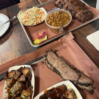 Big Rig’s BBQ - Half rack ribs, Cole slaw, pit ribs, twice fried potatoes, charred pork belly, brisket - Barbeque Near Me - Monroeville, Pennsylvania Big Rig’s BBQ - Half rack ribs, Cole slaw, pit ribs, twice fried potatoes, charred pork belly, brisket - Barbeque Near Me - Monroeville, Pennsylvania