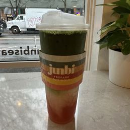 Guava Matcha Latte Guava Matcha Latte