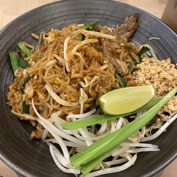 When In Bangkok - Pad Thai with beef - Thai Near Me - Flushing, New York When In Bangkok - Pad Thai with beef - Thai Near Me - Flushing, New York
