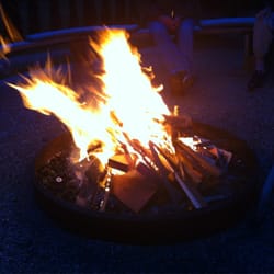 Shadow Falls - Campfire with the guys at Shadow Falls.