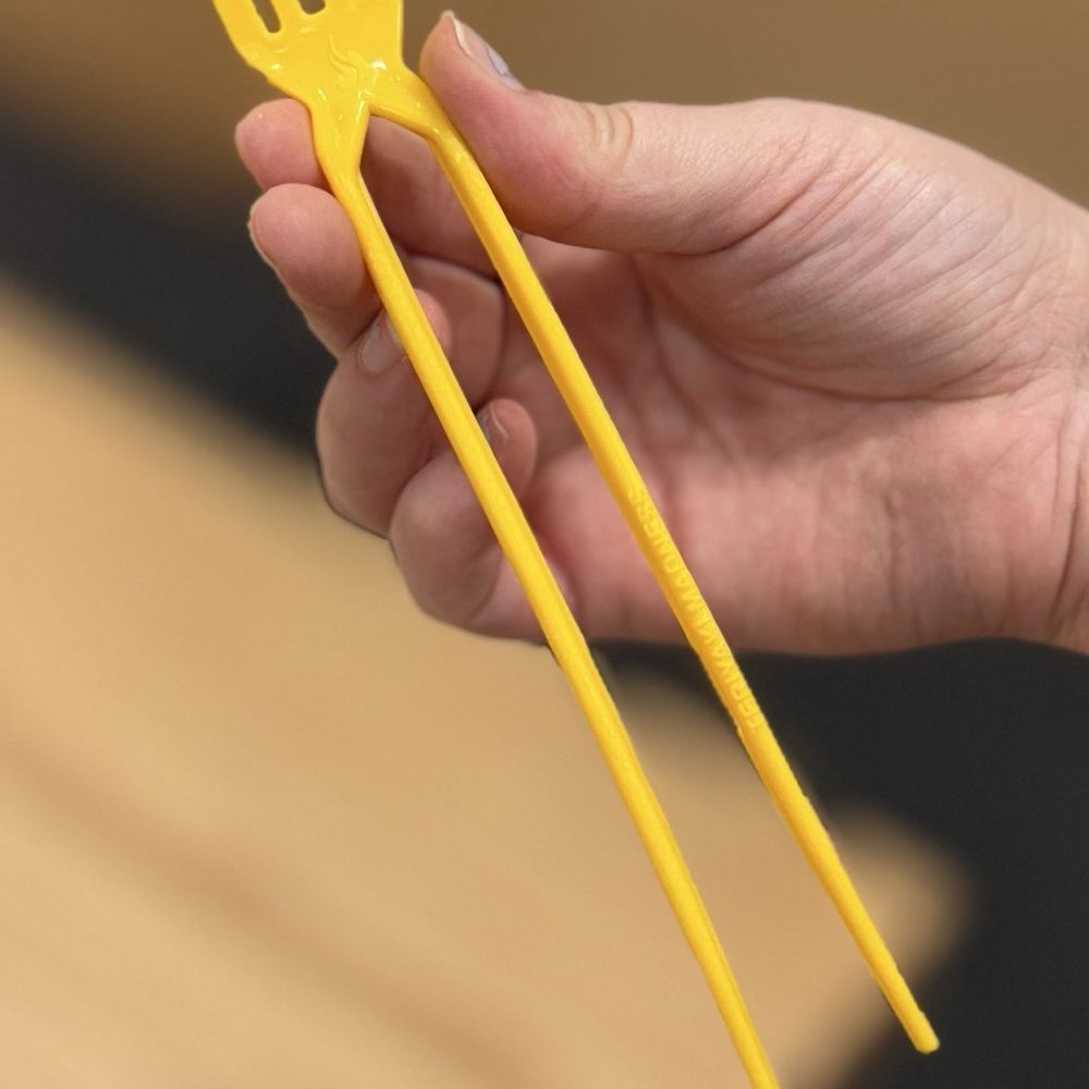Teriyaki Madness - Their patented Chopstick-fork - Japanese Near Me - Madison, Wisconsin Teriyaki Madness - Their patented Chopstick-fork - Japanese Near Me - Madison, Wisconsin