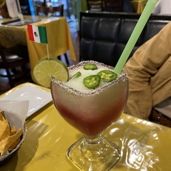 Tequila Mexican Grill & Bar - This is also a drink request with sangria and jalapeño margarita mixed - Mexican Near Me - Lancaster, Pennsylvania