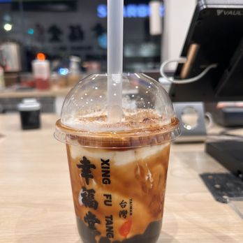 Xing Fu Tang - Brown Sugar Boba Milk - Bubble Tea Near Me - Flushing, New York Xing Fu Tang - Brown Sugar Boba Milk - Bubble Tea Near Me - Flushing, New York