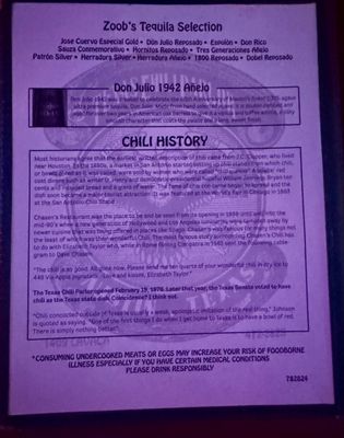 Menu photo 2 Texas Chili Parlor Austin, TX Menu photo 2 Texas Chili Parlor Austin, TX