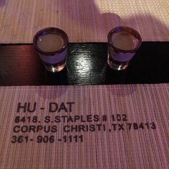 D' Lounge - Chocolate Dream Shots! - Sushi Bars Near Me - Corpus Christi, Texas