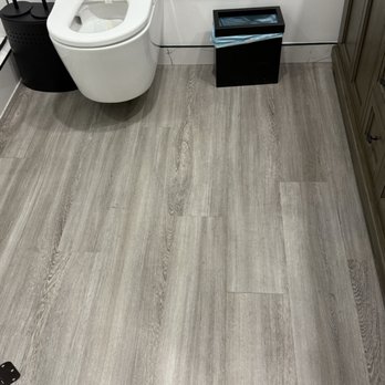 Empire Luxury Flooring - Replaced bathroom floor - Flooring Near Me Empire Luxury Flooring - Replaced bathroom floor - Flooring Near Me