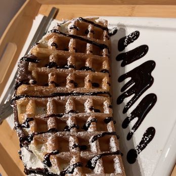 Urban Plant Cafe - Hazelnut waffle - Desserts Near Me - Edmonton, Alberta Urban Plant Cafe - Hazelnut waffle - Desserts Near Me - Edmonton, Alberta