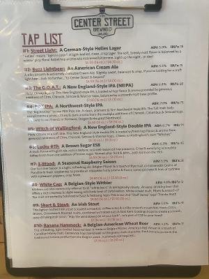 Menu photo 3 Center Street Brewing Company Wallingford, CT Menu photo 3 Center Street Brewing Company Wallingford, CT