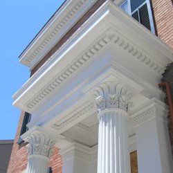 Costigan House - Front portico details