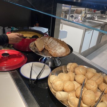 Aspire Lounge 26 - Bread is edible. - Airport Lounges Near Me - Schiphol, New Hampshire