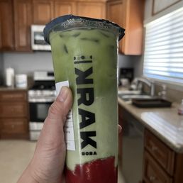 Strawberry Matcha Latte