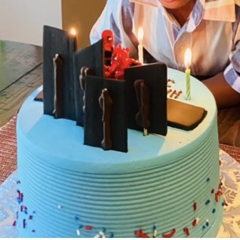 Cakes & Beyond - the back of the cake basically looked like tombstones... - Bakeries Near Me - Chicago, Illinois