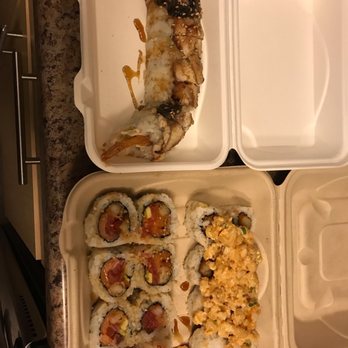 Trapper's Sushi - two trays of sushi and a plate of rice - Sushi Bars Near Me - Parkland, Washington