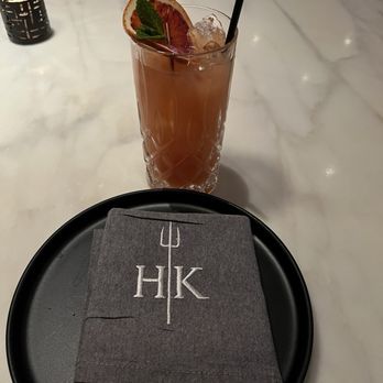 Gordon Ramsay Hell's Kitchen - Fear and loathing cocktail was refreshing and flavorful. Fresh blood orange juice! - New American Near Me - Atlantic City, New Jersey