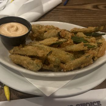 Roxbury Mercantile - Fried okra - Southern Near Me - Meggett, South Carolina Roxbury Mercantile - Fried okra - Southern Near Me - Meggett, South Carolina