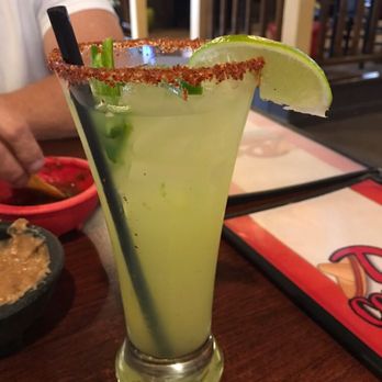 Taqueria Dos Compadres - Yum--Spicy Jalapeño Margarita, w/spicy salty rim and fresh jalapeños! - Mexican Near Me - Modesto, California Taqueria Dos Compadres - Yum--Spicy Jalapeño Margarita, w/spicy salty rim and fresh jalapeños! - Mexican Near Me - Modesto, California