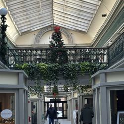 The Arcade Providence - Inside the Arcade: 1st floor shops & cafes, 2nd floor apartments