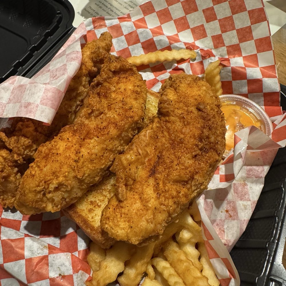 Byrd's Hot Chicken - 3 Tenders - Chicken Shop Near Me - Anaheim, California Byrd's Hot Chicken - 3 Tenders - Chicken Shop Near Me - Anaheim, California