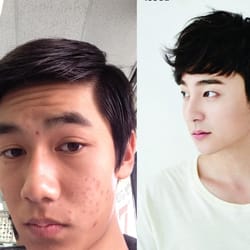 Korea Seoul Barber Shop - really have no idea how this is supposed to be the haircut