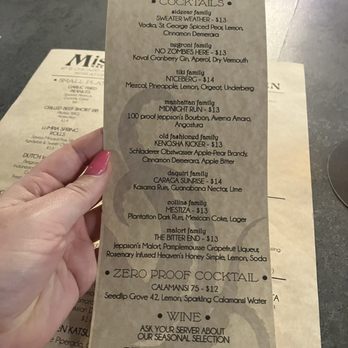 Miskatonic - Menu - Tapas/Small Plates Near Me - Naperville, Illinois