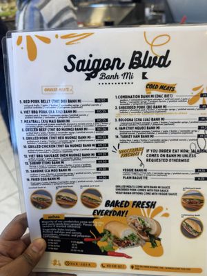 Menu photo 3 Saigon Blvd Bánh Mì Catonsville, MD