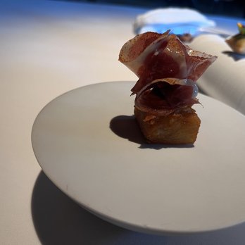 Addison - Iberian ham, Crispy potato, Espelette - New American Near Me - San Diego, California