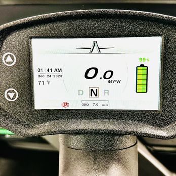 Dynamic Drives & Design - Large digital display - Golf Cart Dealers Near Me - Jacksonville Beach, Florida