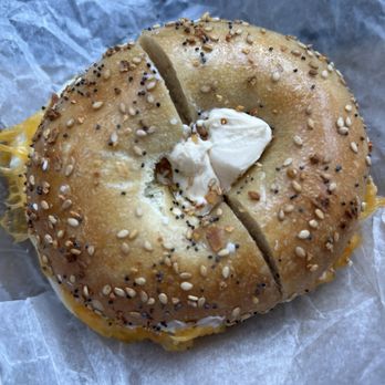 Bruegger's Bagels - Sriracha honey sunrise - Bagels Near Me - Chapel Hill, North Carolina