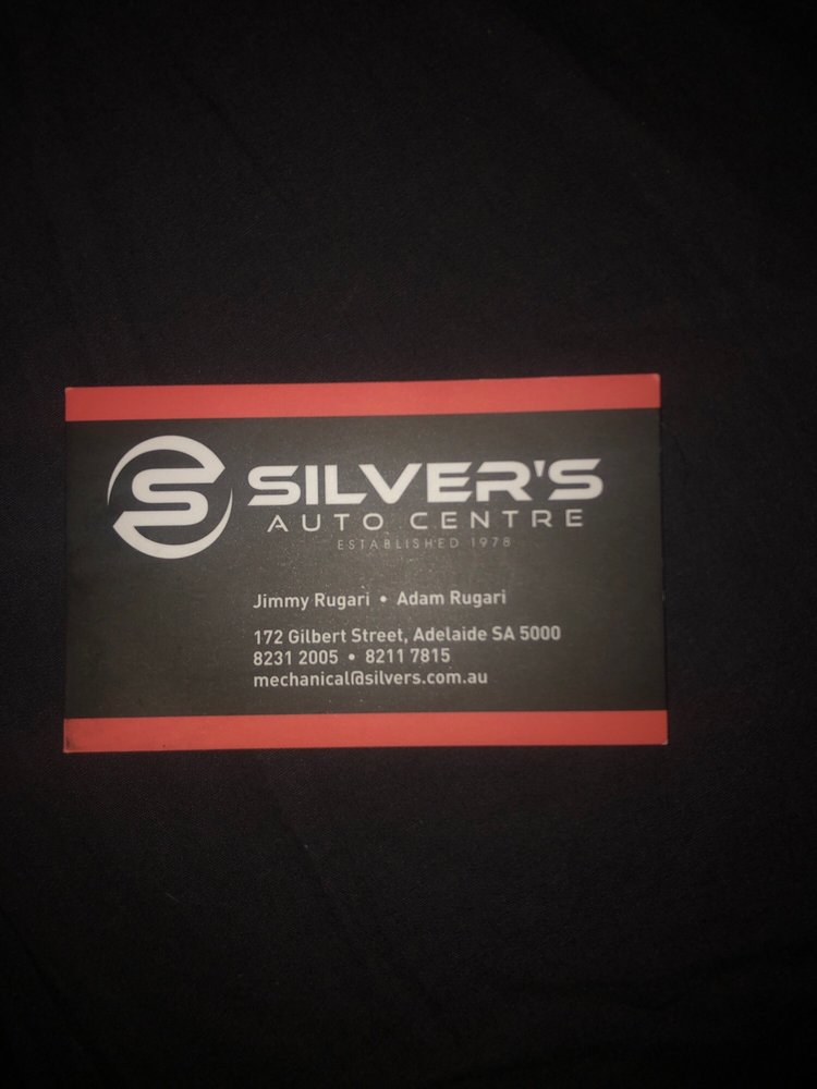 SILVERS AUTOCENTRE Updated September 2024 172 Gilbert St, Adelaide