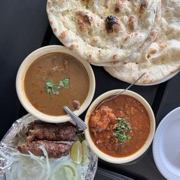 Nihari, seekh kabob, chicken karahi