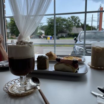 Soko Bakery Cafe - Einspanner coffee (amazing) and our selection of treats to try. - Coffee & Tea Near Me - Niagara-on-the-Lake, Ontario Soko Bakery Cafe - Einspanner coffee (amazing) and our selection of treats to try. - Coffee & Tea Near Me - Niagara-on-the-Lake, Ontario