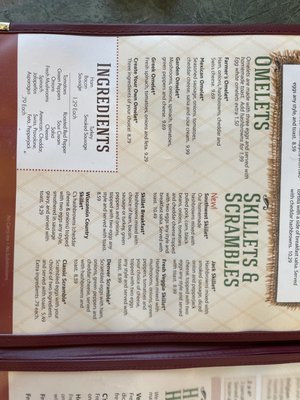 Menu photo 1 C's Restaurant Bakery and Coffee Shop Middleton, WI Menu photo 1 C's Restaurant Bakery and Coffee Shop Middleton, WI