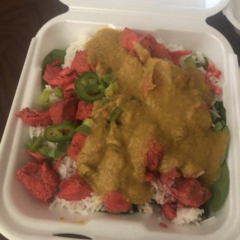 Twisted Masala - Delicious red chicken bowl - Food Trucks Near Me