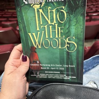Carpenter Performing Arts Center - Into The Woods - Performing Arts Near Me - Long Beach, California