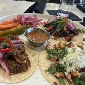 Redbird Scratch Kitchen + Bar - Sam Hughes - Tacos with pickled veggies - Cocktail Bars Near Me - Tucson, Arizona Redbird Scratch Kitchen + Bar - Sam Hughes - Tacos with pickled veggies - Cocktail Bars Near Me - Tucson, Arizona